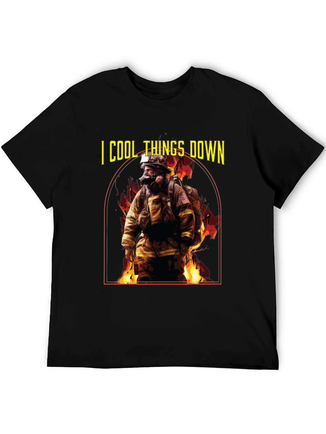 I Cool Things Down Firefighter T-Shirt