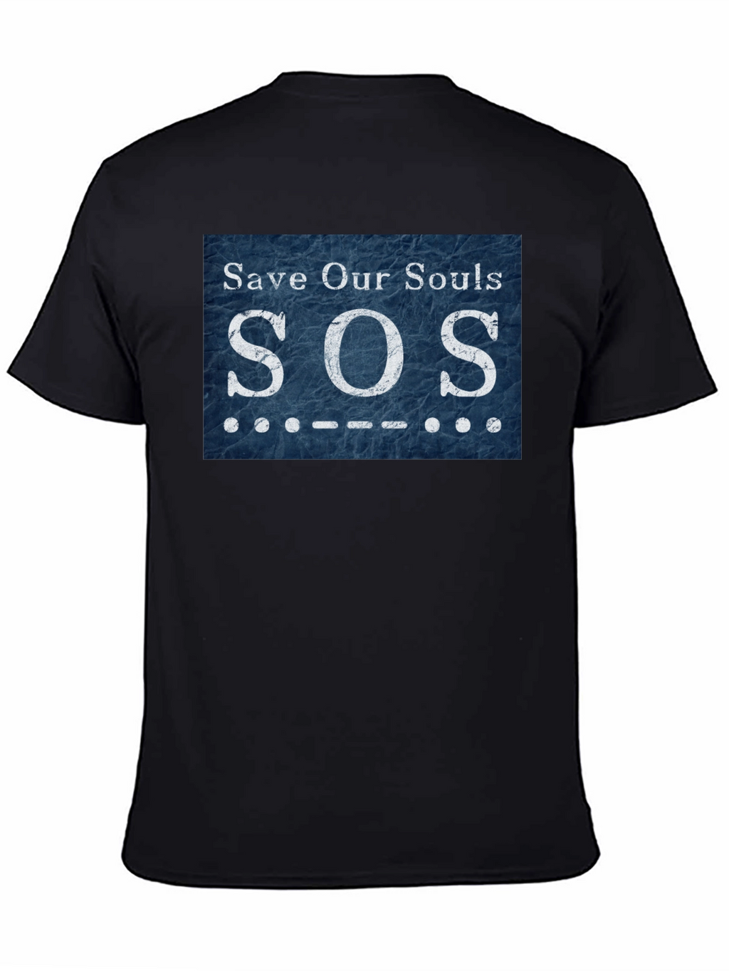 Save Our Souls SOS Morse Code T-Shirt