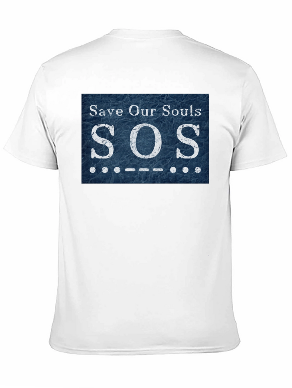 Save Our Souls SOS Morse Code T-Shirt