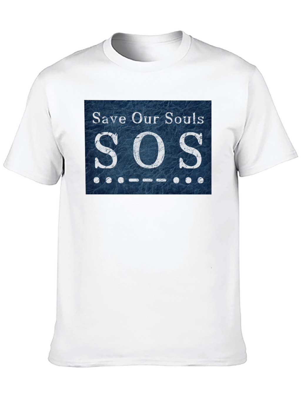 Save Our Souls SOS Morse Code T-Shirt