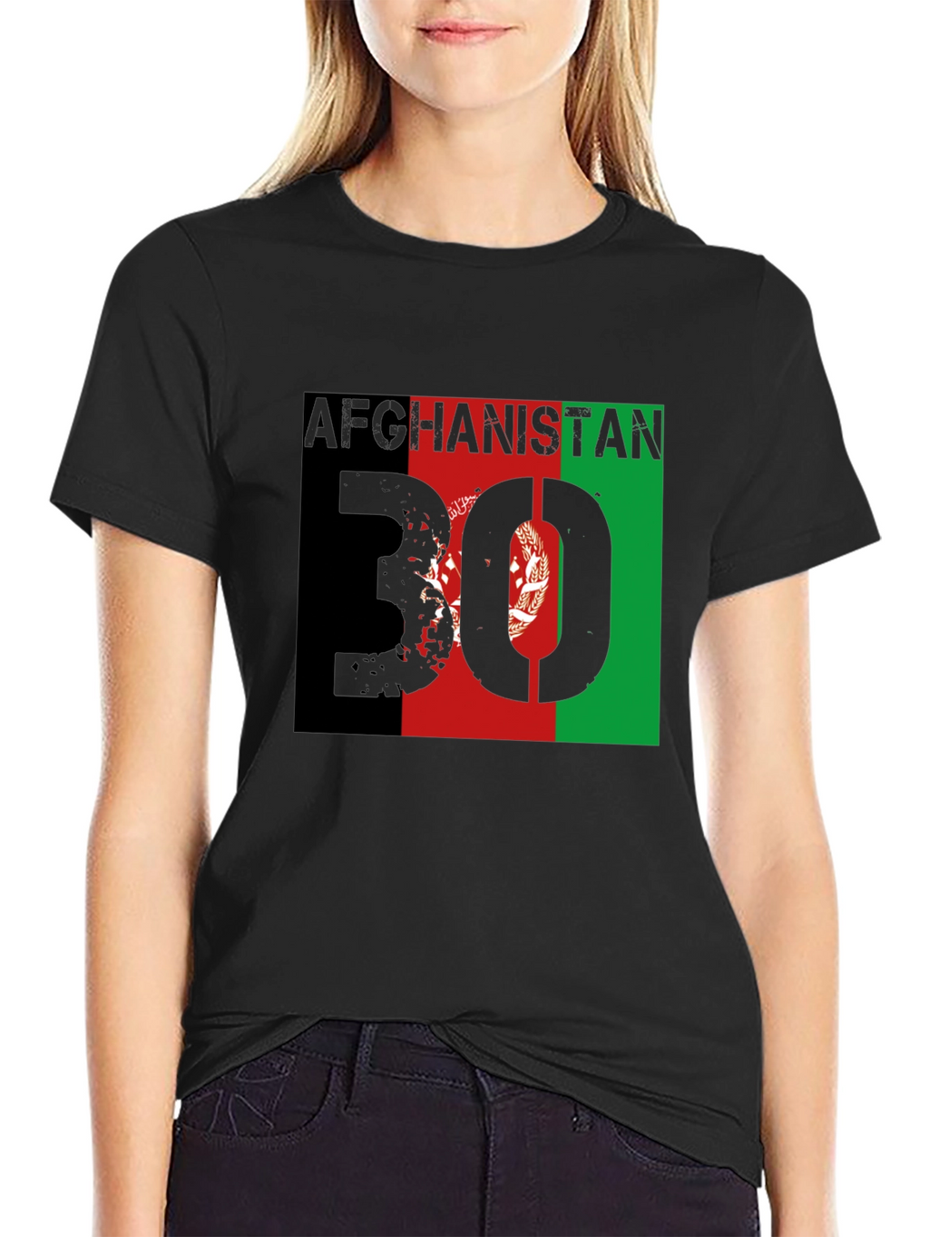 Afghanistan Flag T-Shirt - Patriotic Afghan Pride