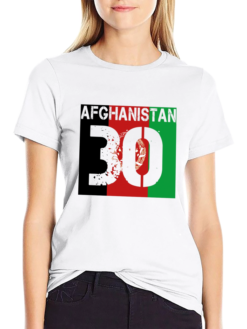 Afghanistan Flag T-Shirt - Patriotic Afghan Pride