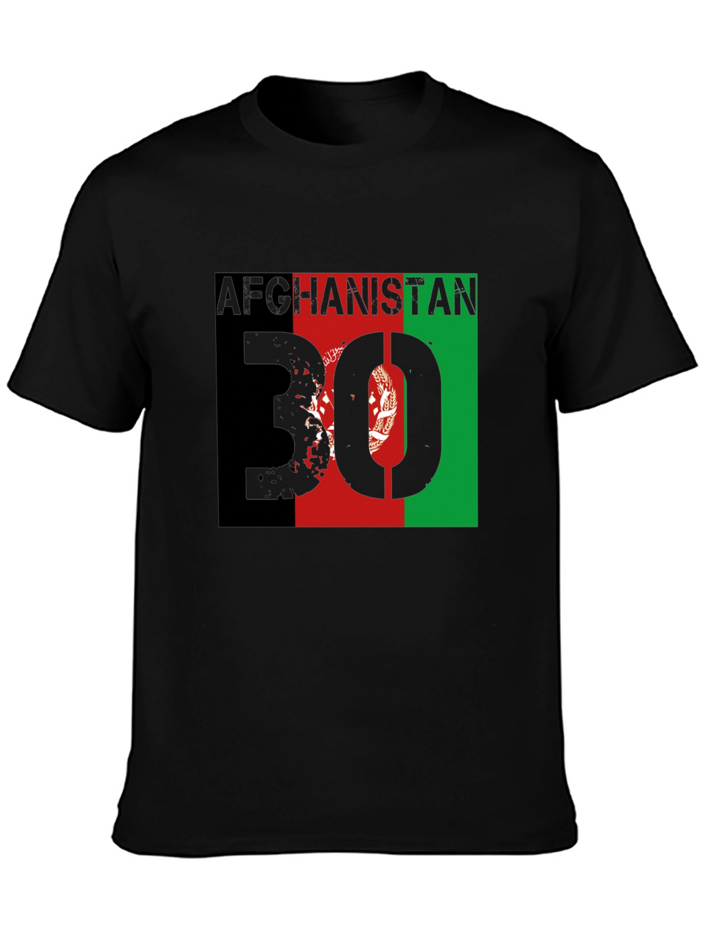 Afghanistan Flag T-Shirt - Patriotic Afghan Pride
