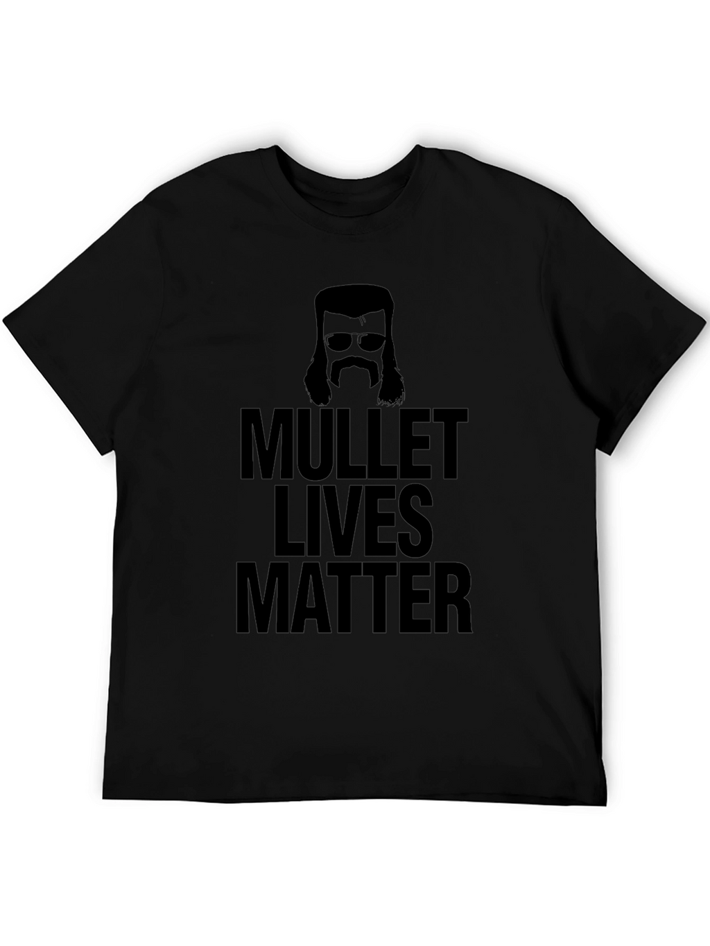 Mullet Lives Matter Graphic Tee - Black Humor