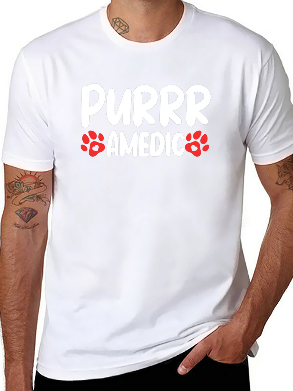 Purrr Amedic Graphic Tee