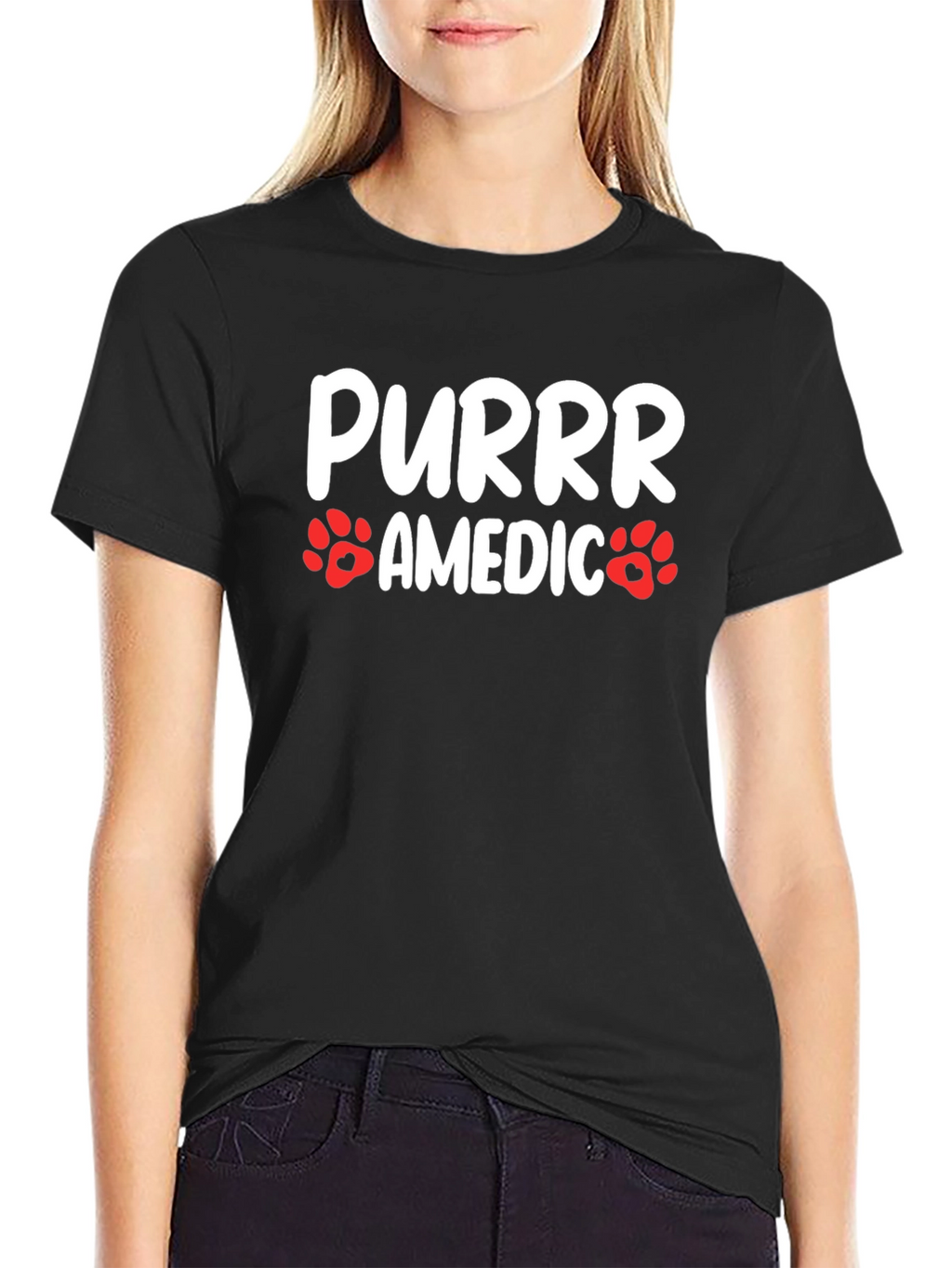 Purrr Amedic Graphic Tee