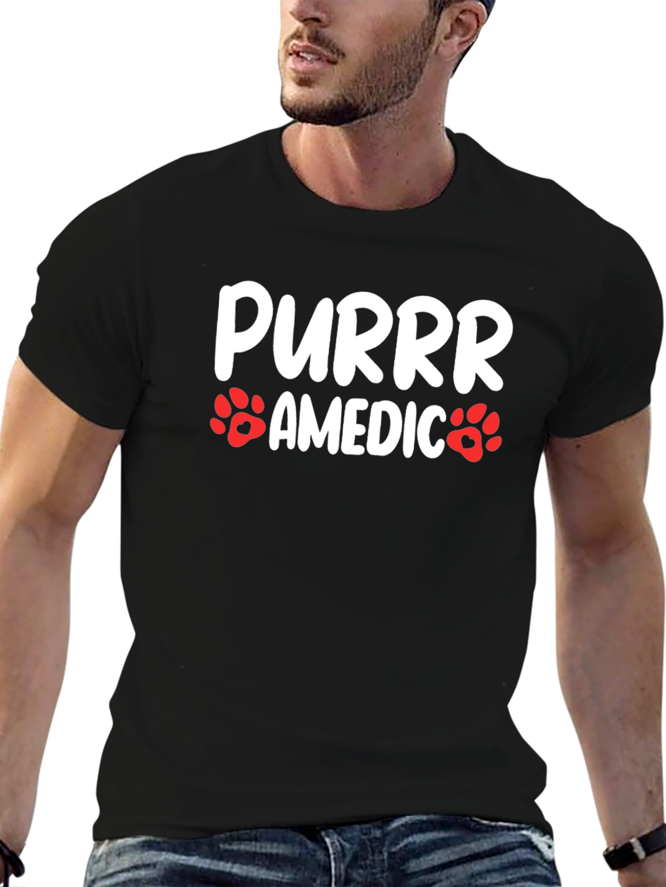 Purrr Amedic Graphic Tee