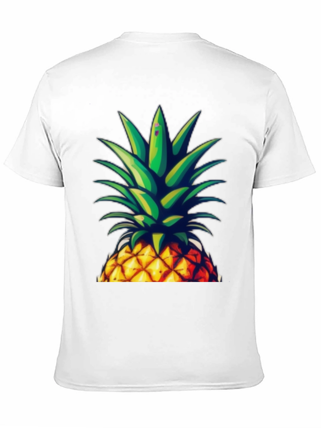 Pineapple Graphic Tee - Tropical Fruit Design