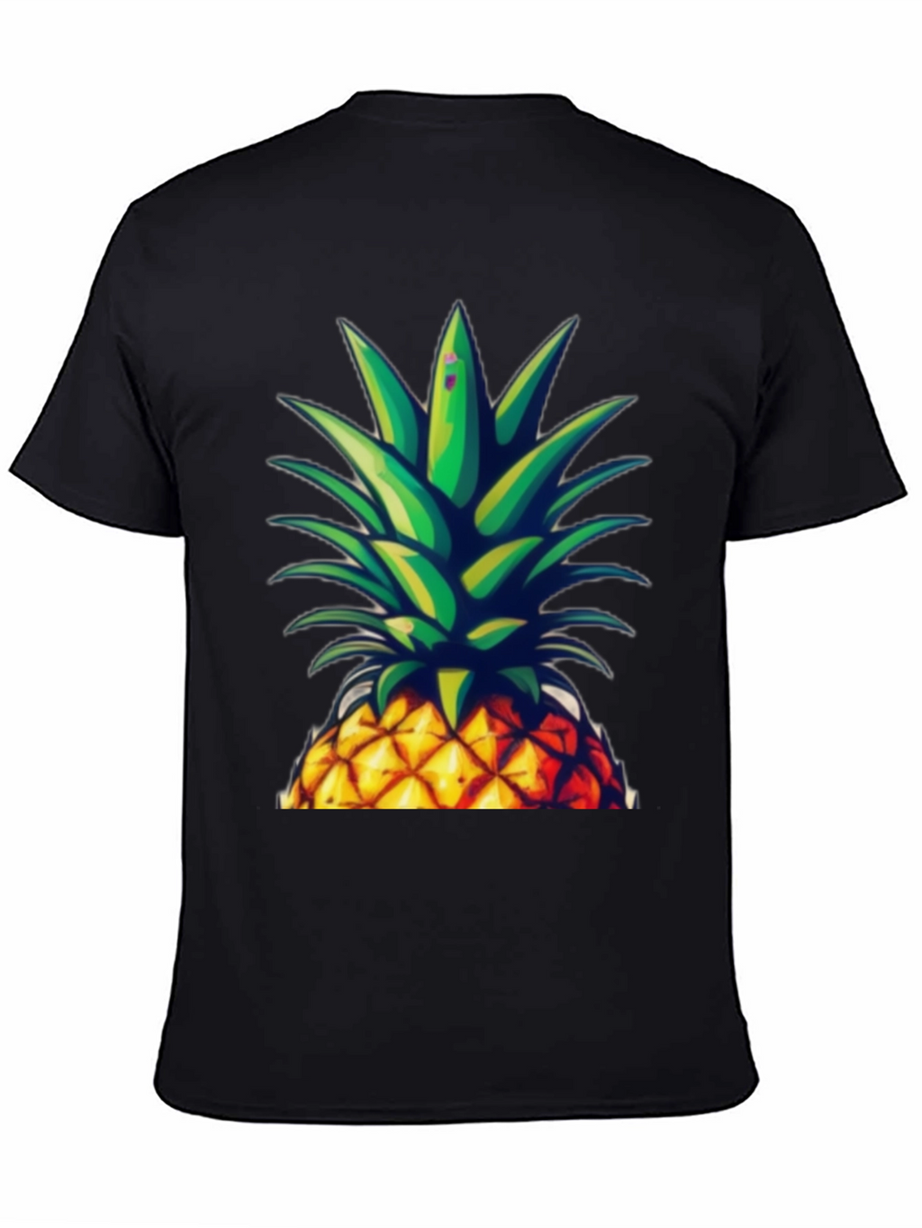 Pineapple Graphic Tee - Tropical Fruit Design