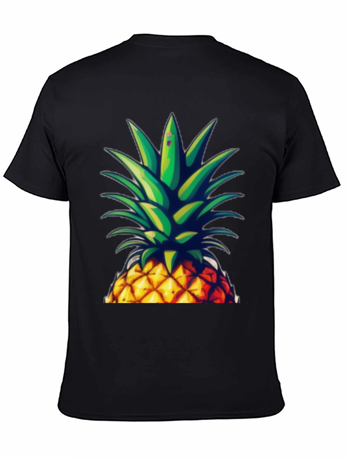 Pineapple Graphic Tee - Tropical Fruit Design