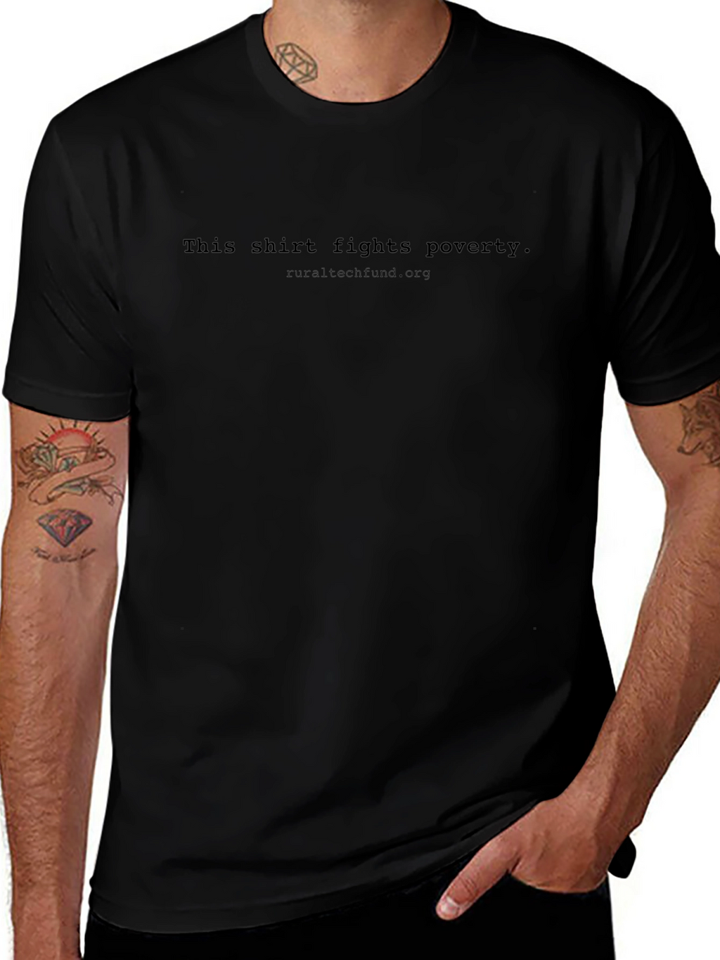 This Shirt Fights Poverty - Rural Tech Fund Tee
