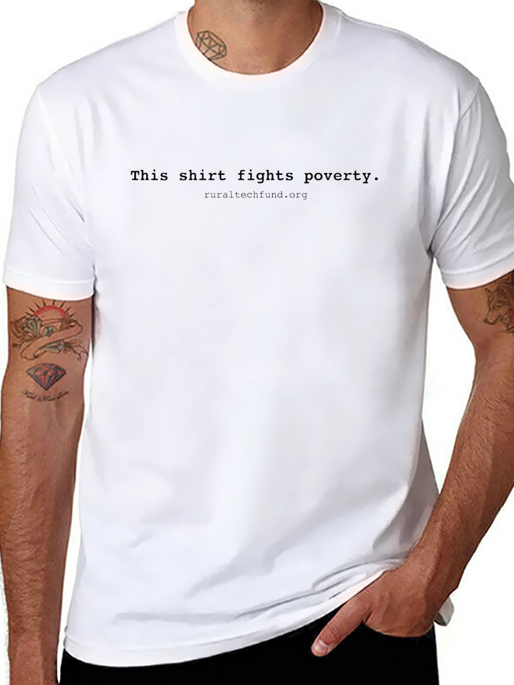 This Shirt Fights Poverty - Rural Tech Fund Tee