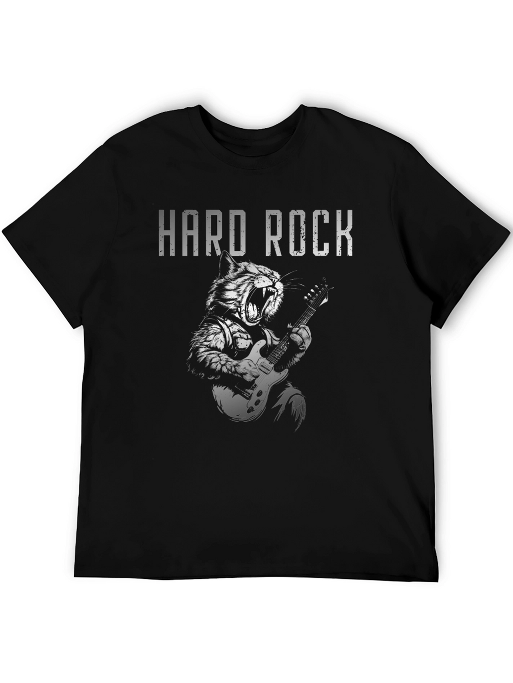 Hard Rock Cat T-Shirt - Graphic Tee