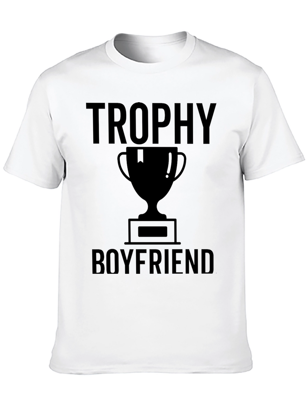 Trophy Boyfriend Graphic T-Shirt - Black