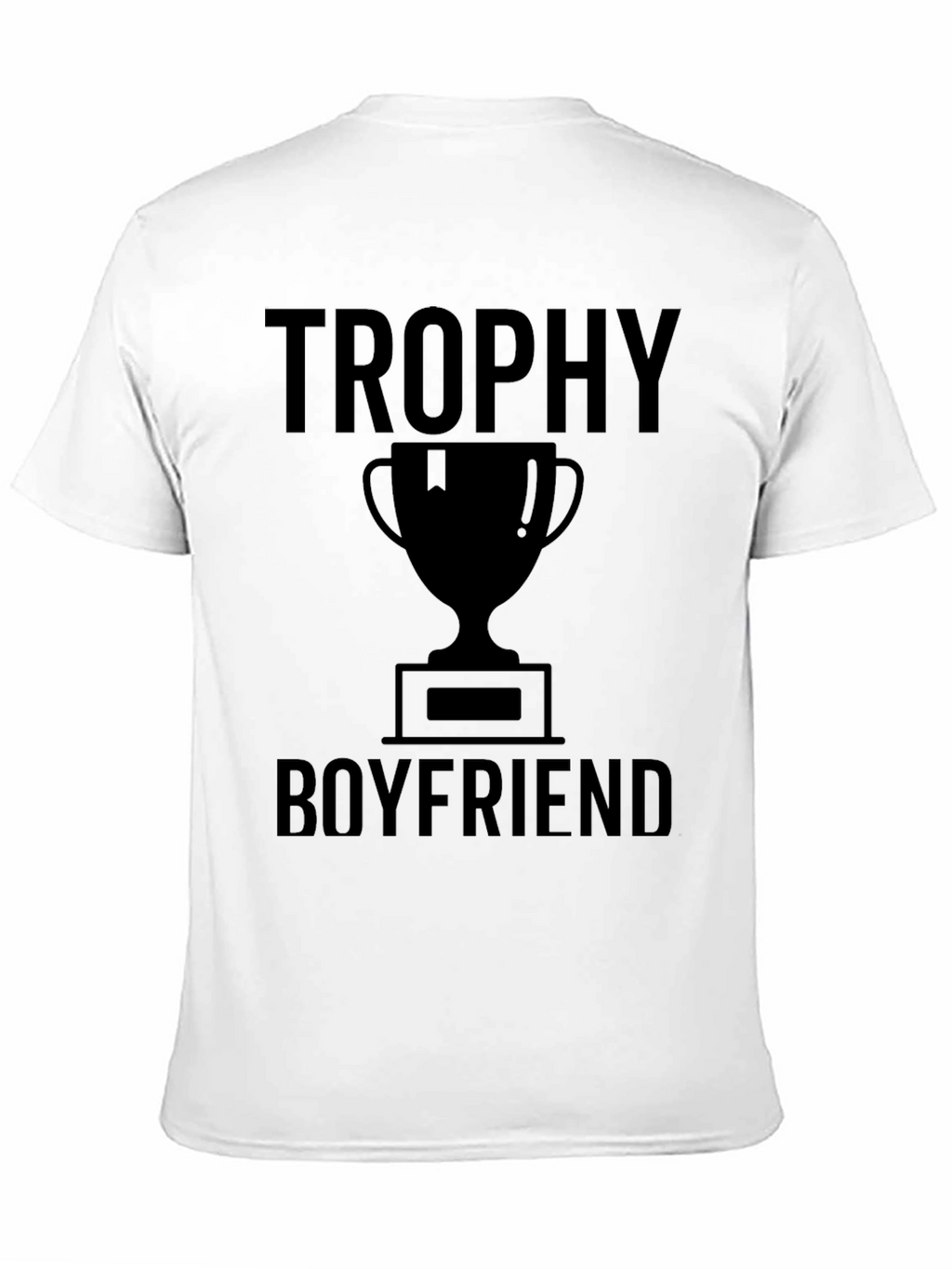 Trophy Boyfriend Graphic T-Shirt - Black