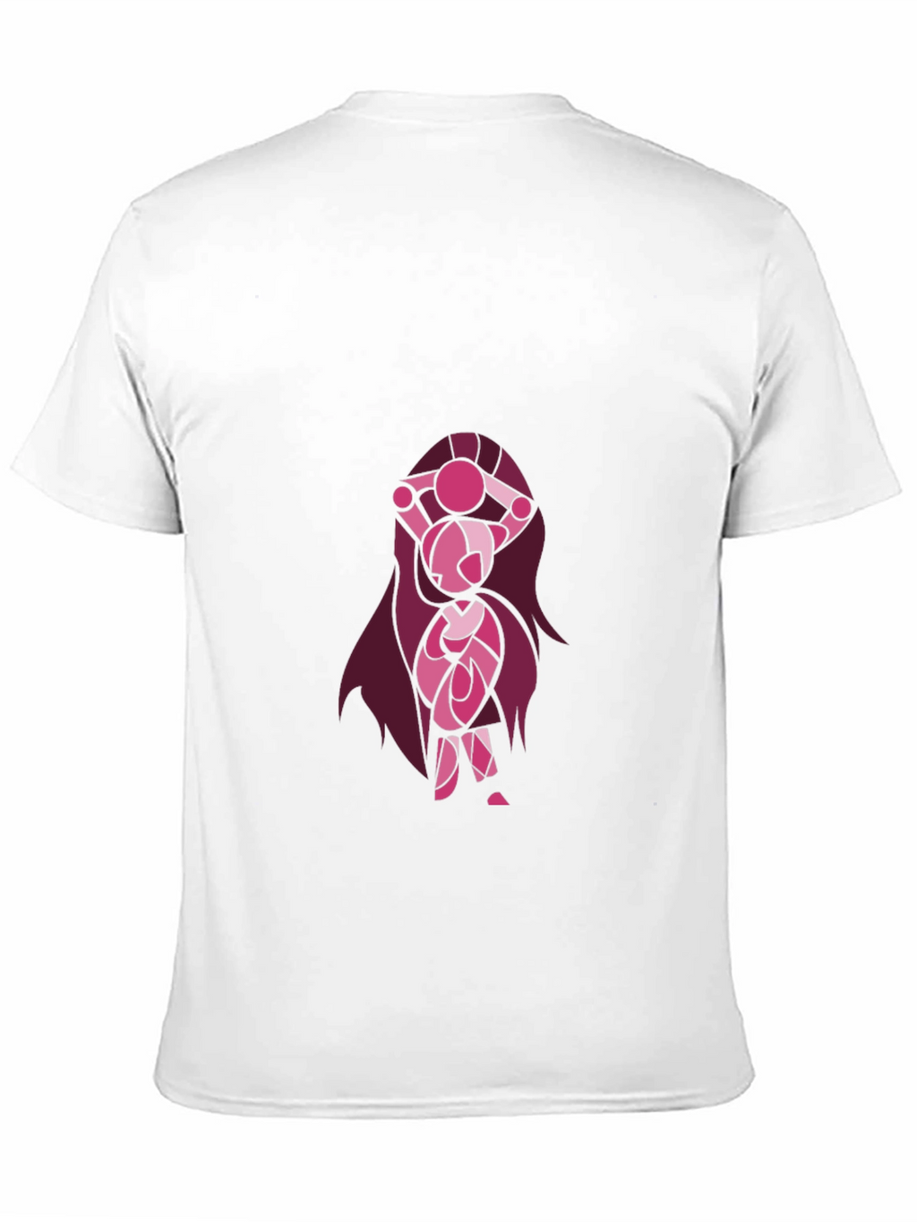 Cartoon Character Graphic Black T-Shirt
