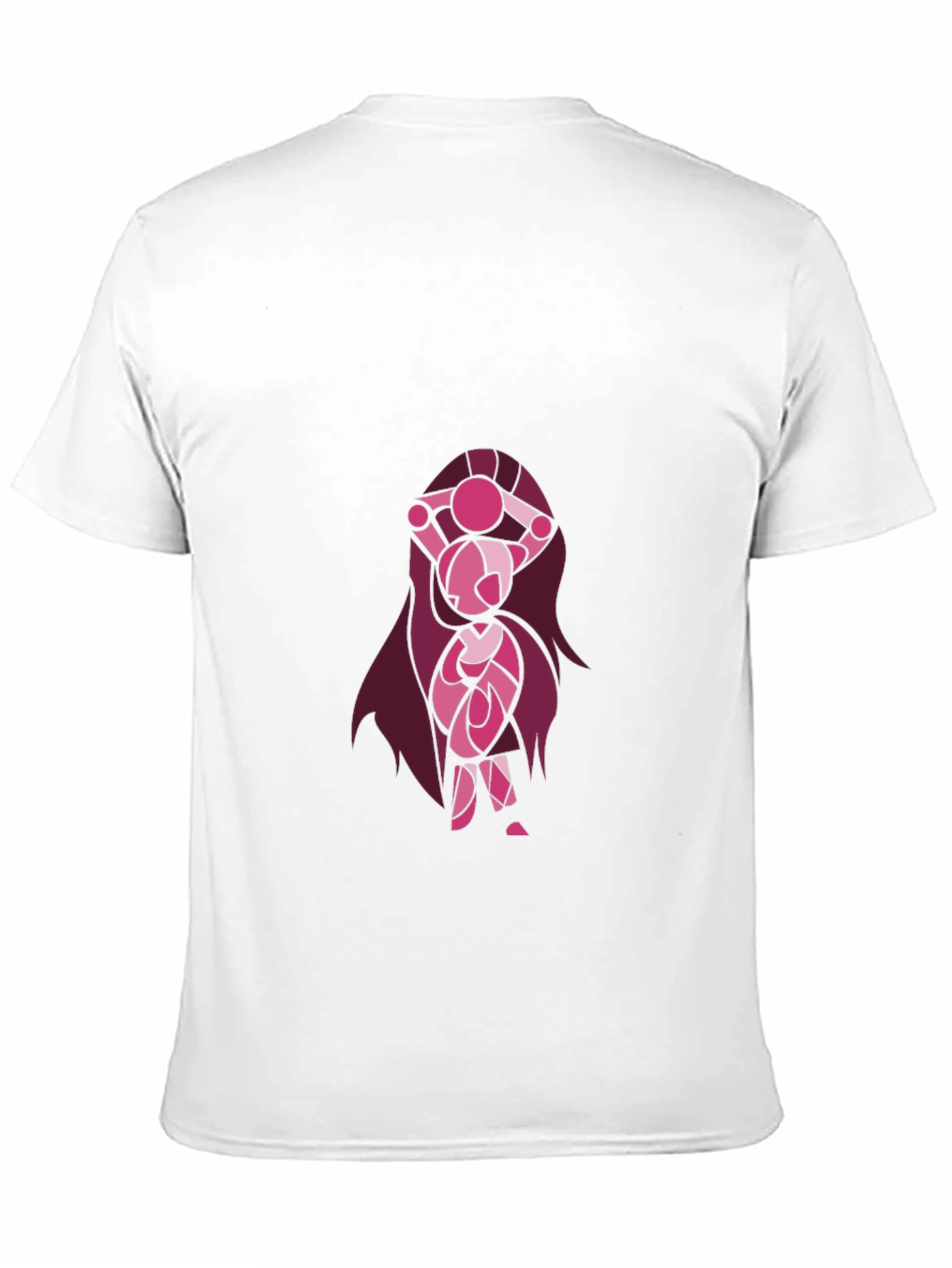 Cartoon Character Graphic Black T-Shirt