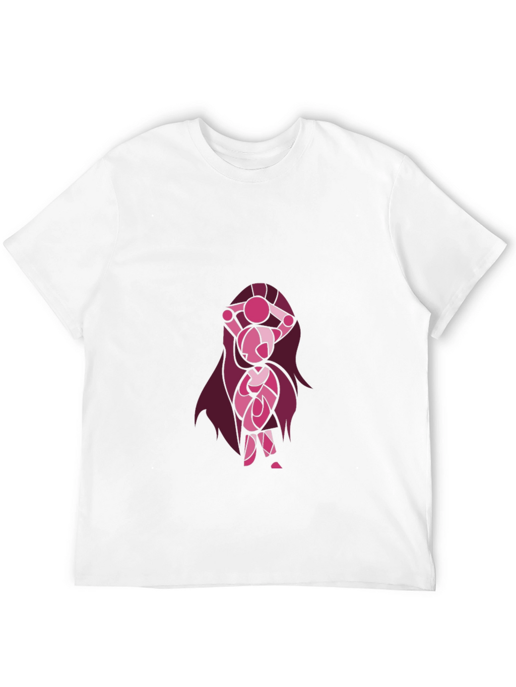 Cartoon Character Graphic Black T-Shirt