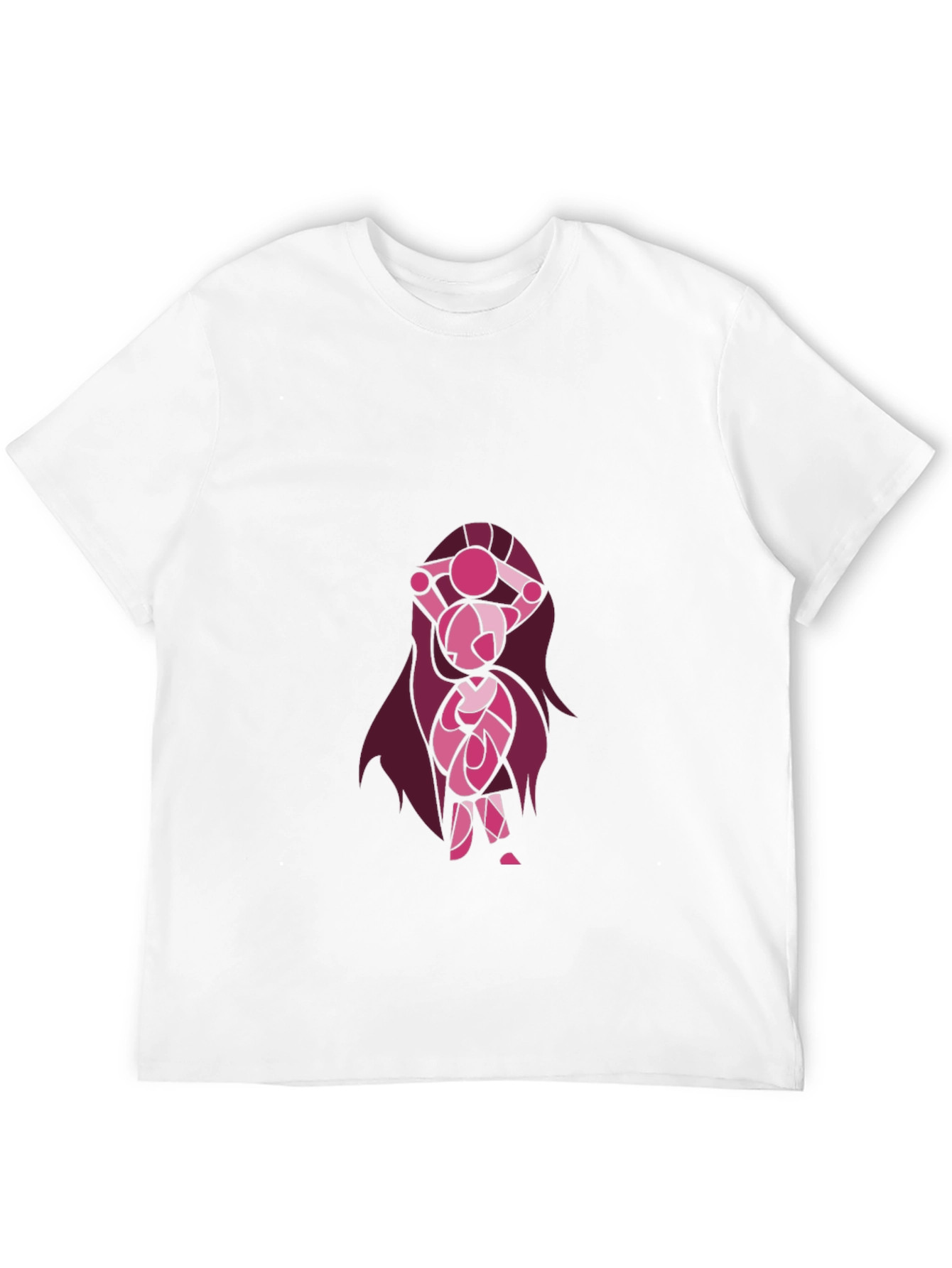 Cartoon Character Graphic Black T-Shirt