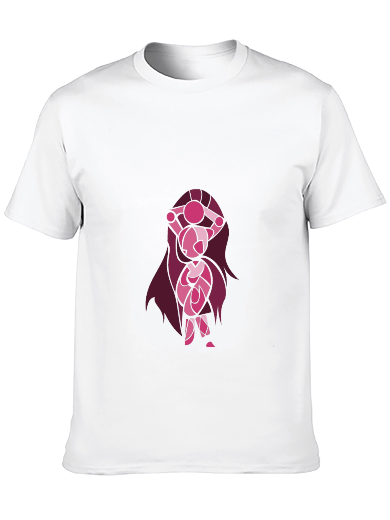 Cartoon Character Graphic Black T-Shirt
