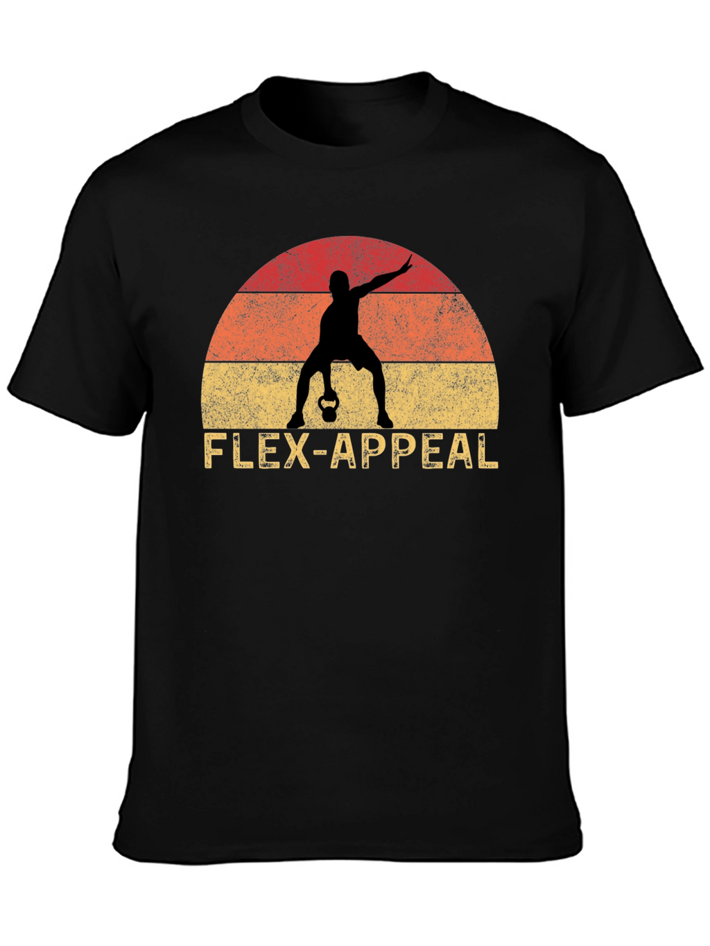 Flex Appeal Retro Workout T-Shirt