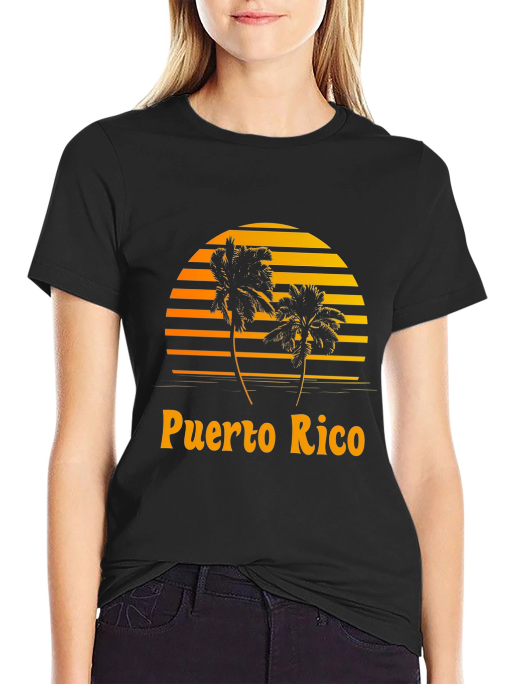 Puerto Rico Sunset Graphic T-Shirt