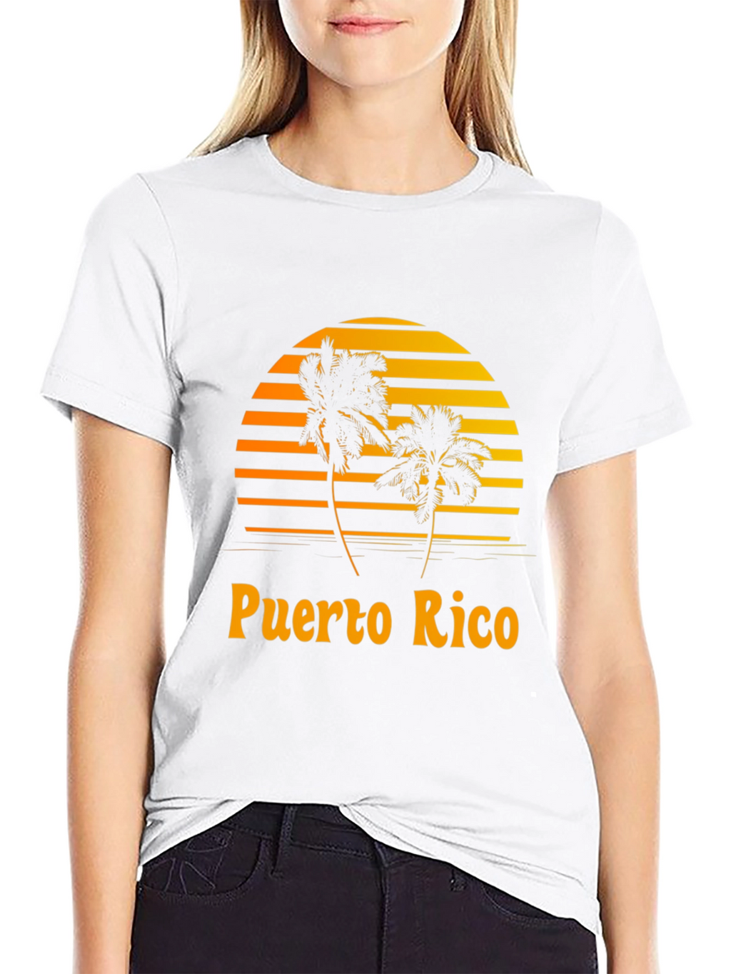 Puerto Rico Sunset Graphic T-Shirt