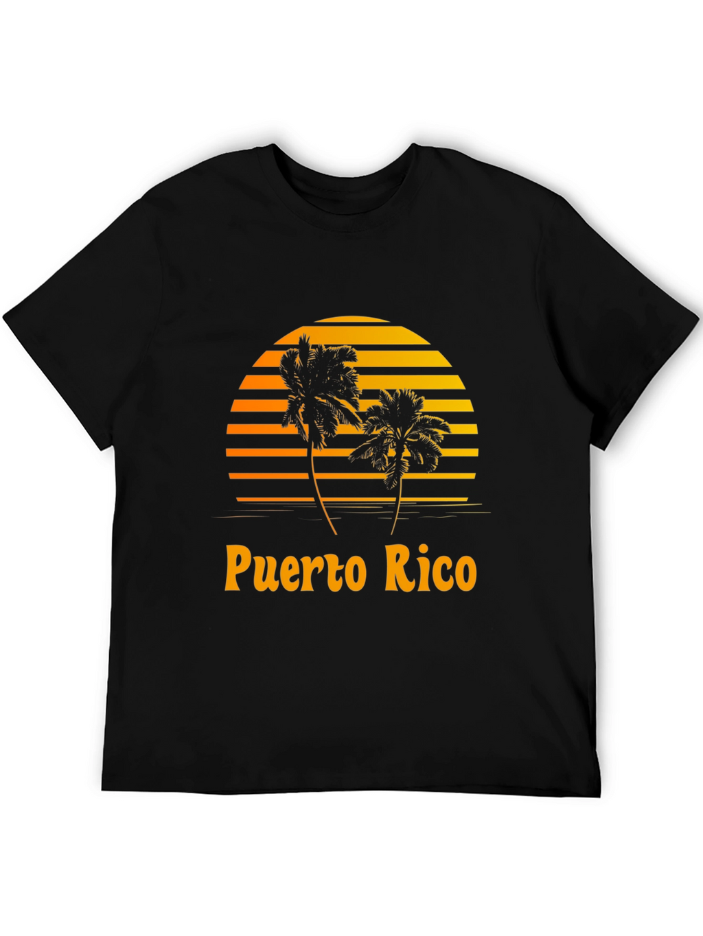 Puerto Rico Sunset Graphic T-Shirt