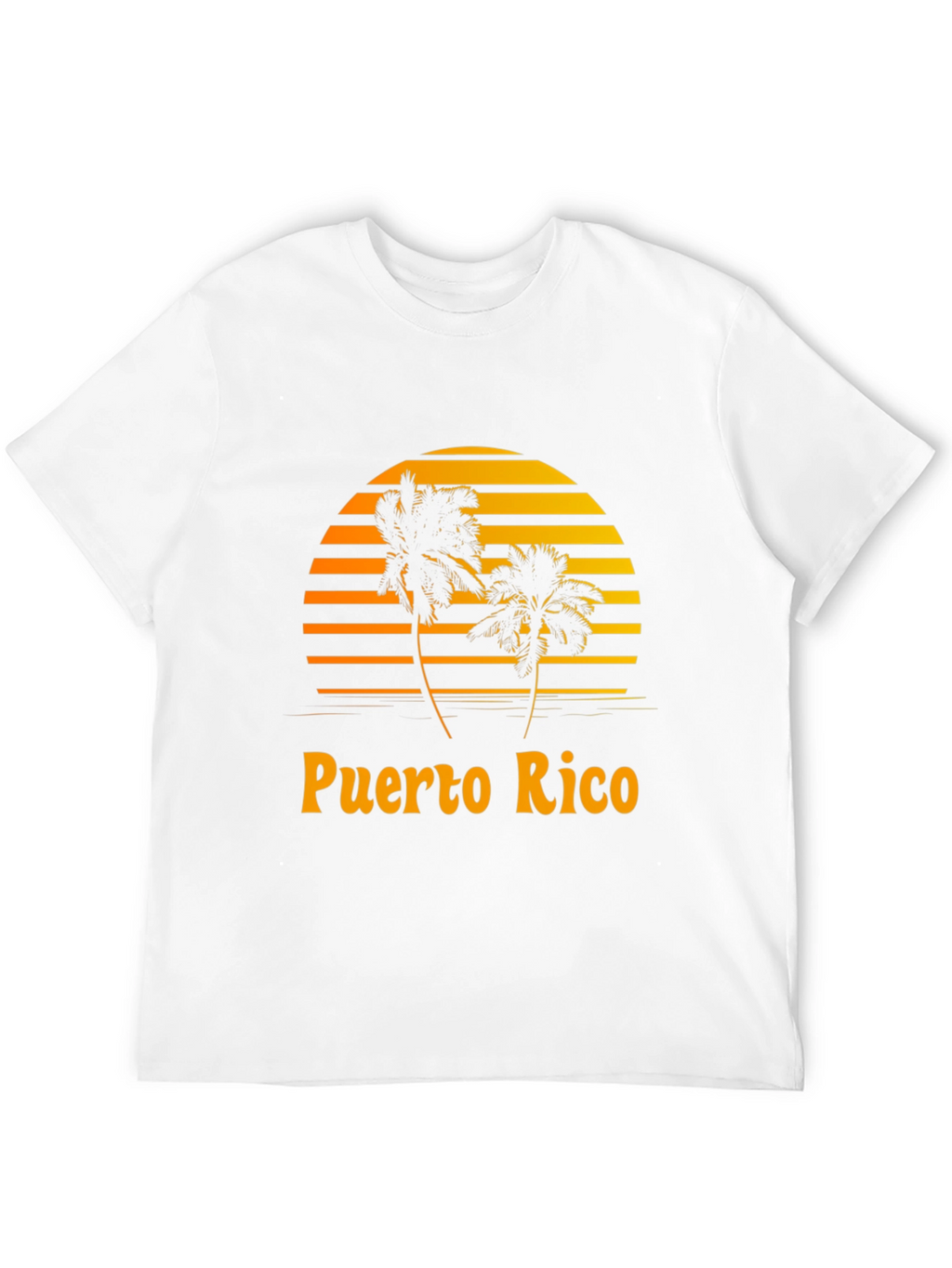 Puerto Rico Sunset Graphic T-Shirt