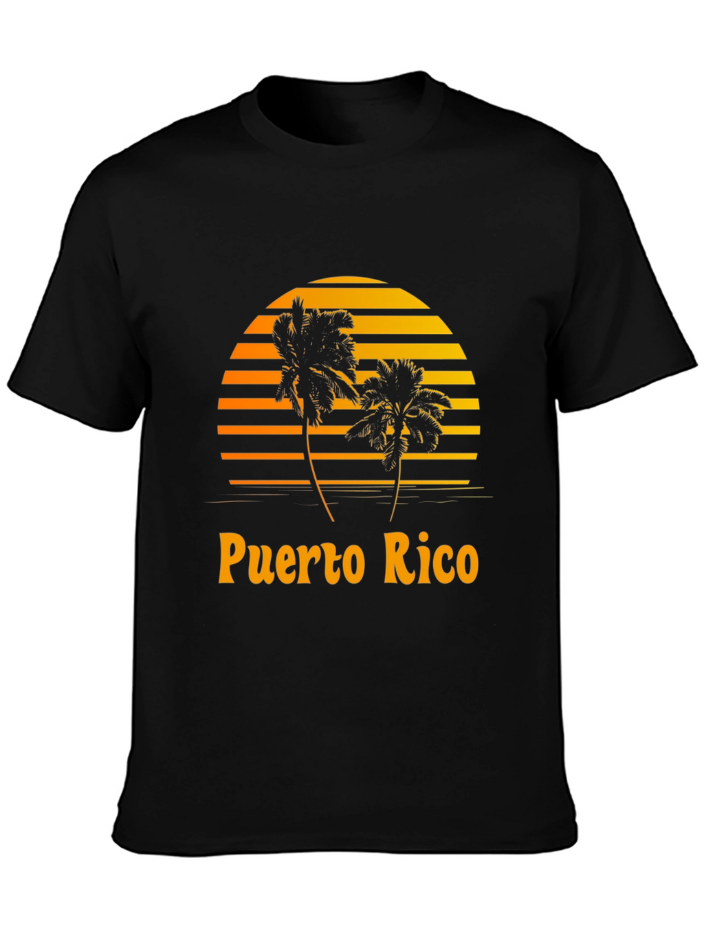 Puerto Rico Sunset Graphic T-Shirt