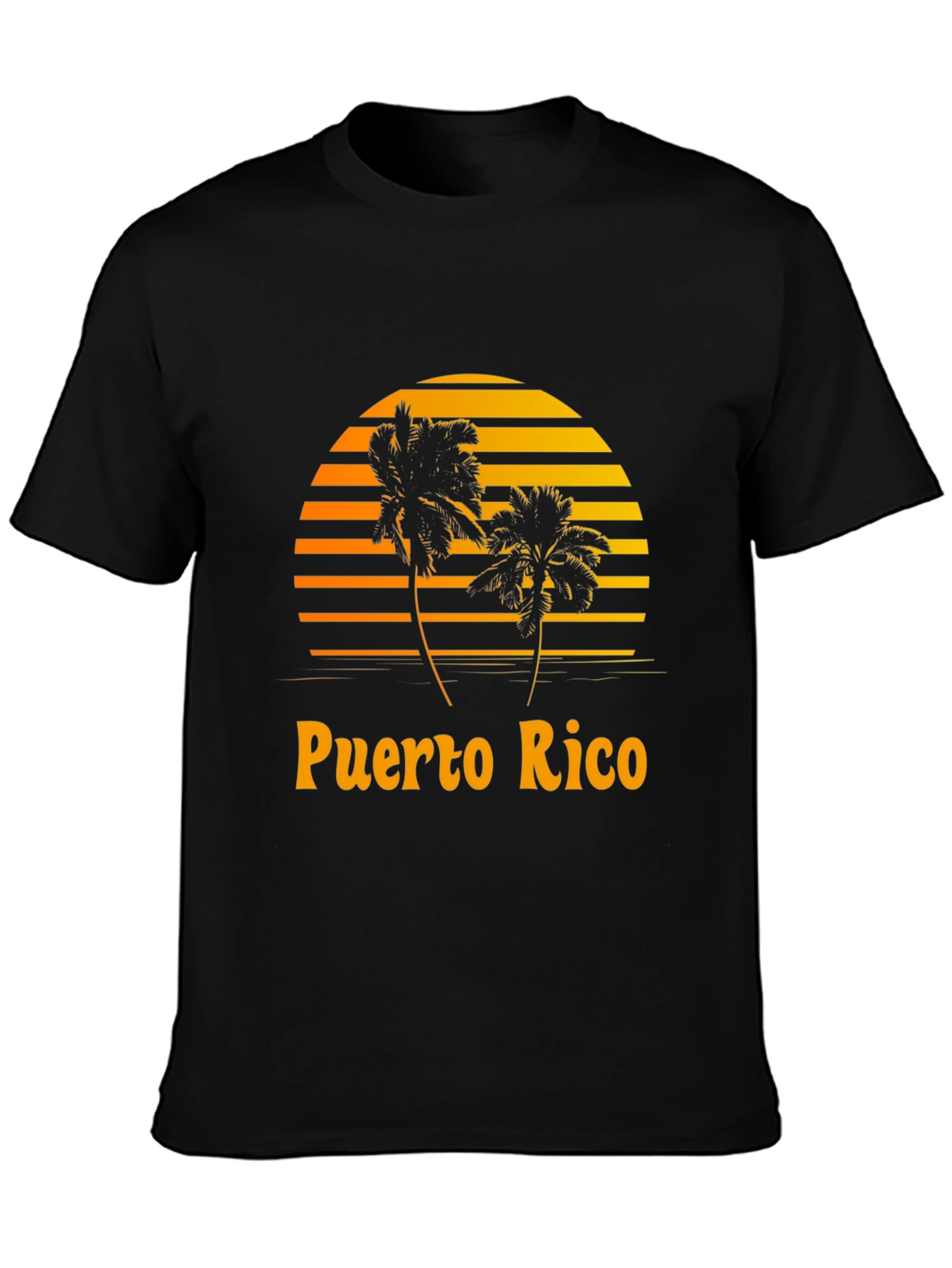 Puerto Rico Sunset Graphic T-Shirt