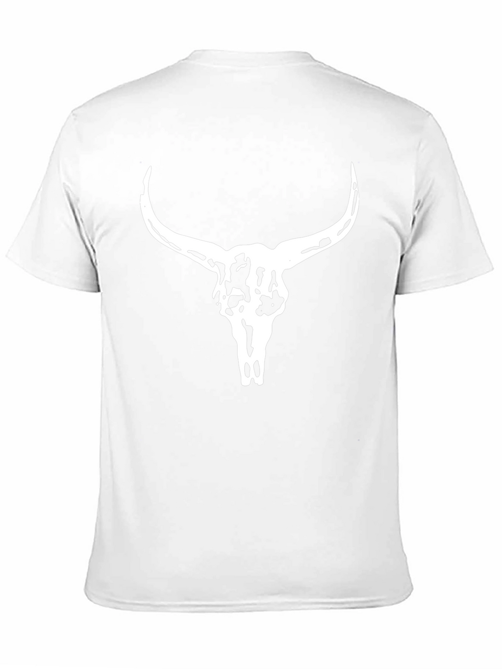 Skull Graphic Tee - Black Cotton T-Shirt