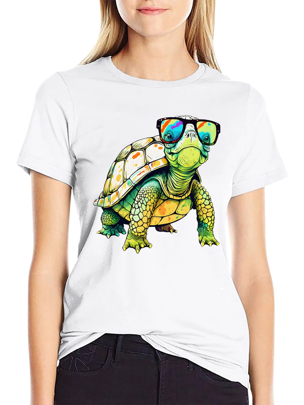 Cool Turtle Graphic Tee