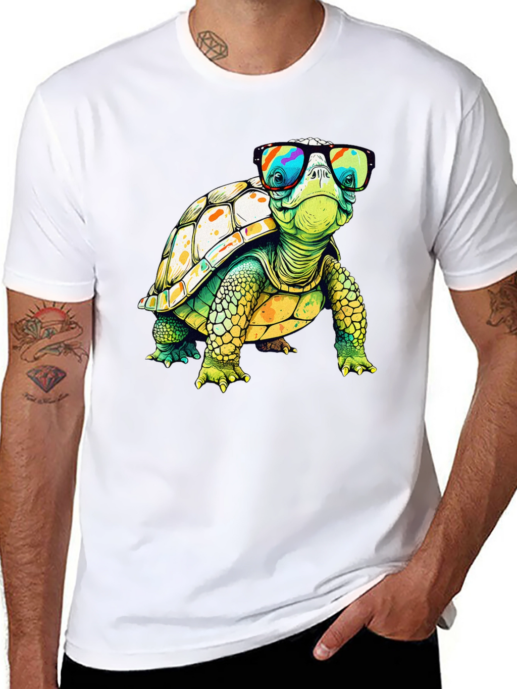 Cool Turtle Graphic Tee