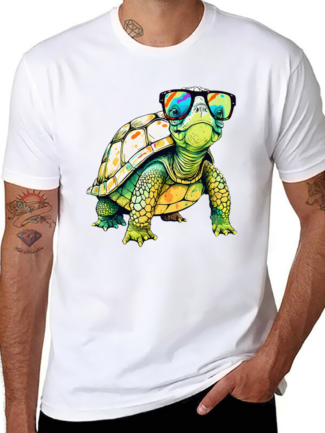 Cool Turtle Graphic Tee