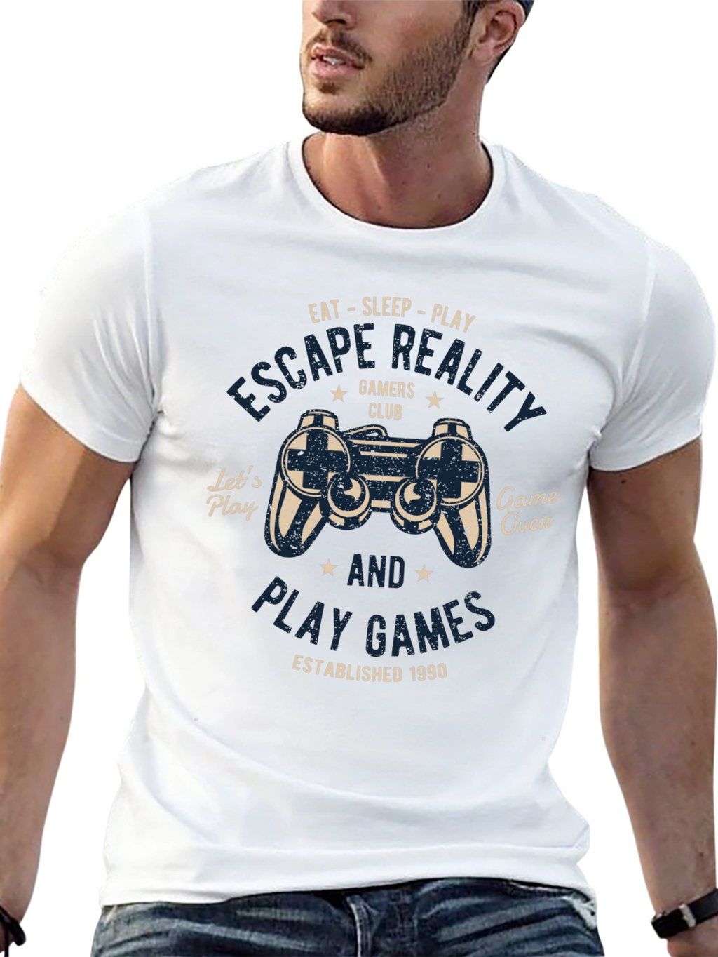 Gamer Club Graphic T-Shirt