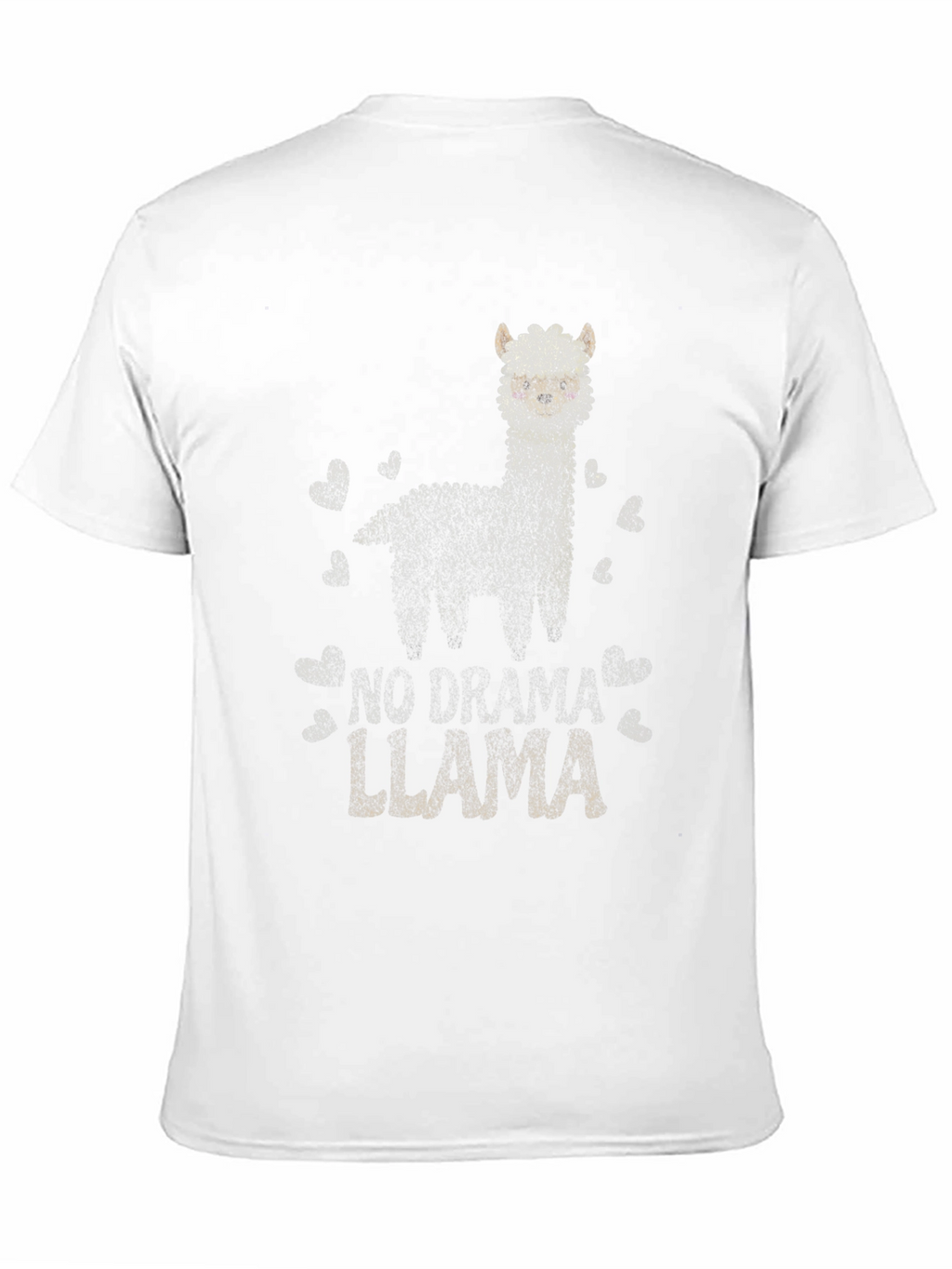 No Drama Llama T-Shirt - Cute Animal Graphic Tee