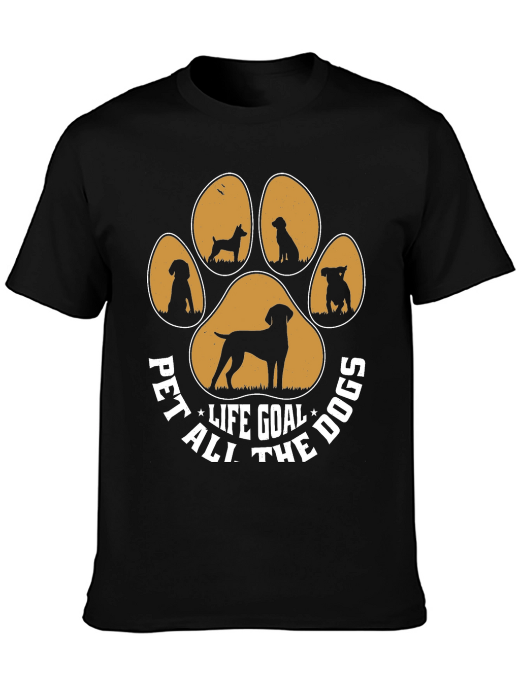 Pet All The Dogs Graphic Tee