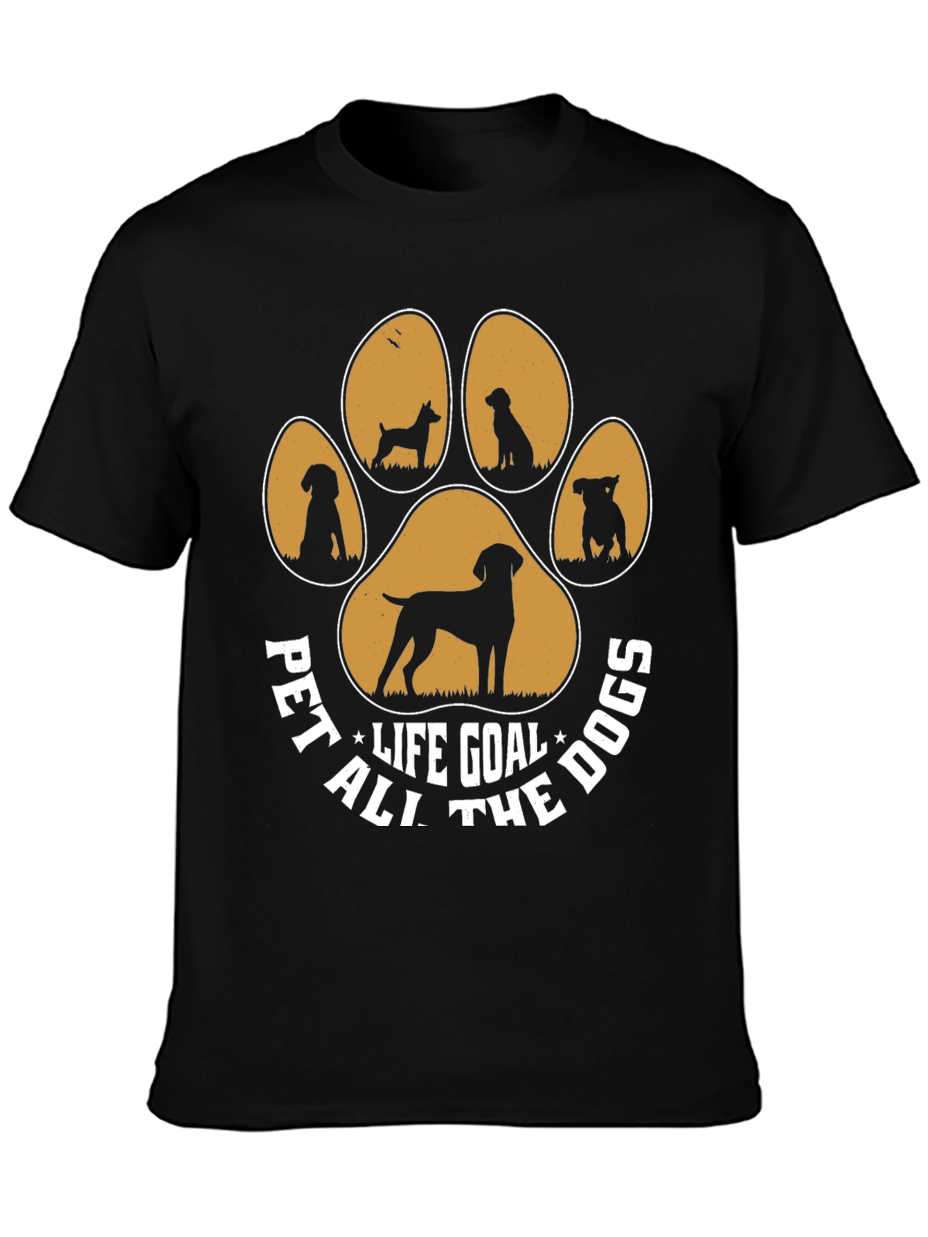 Pet All The Dogs Graphic Tee