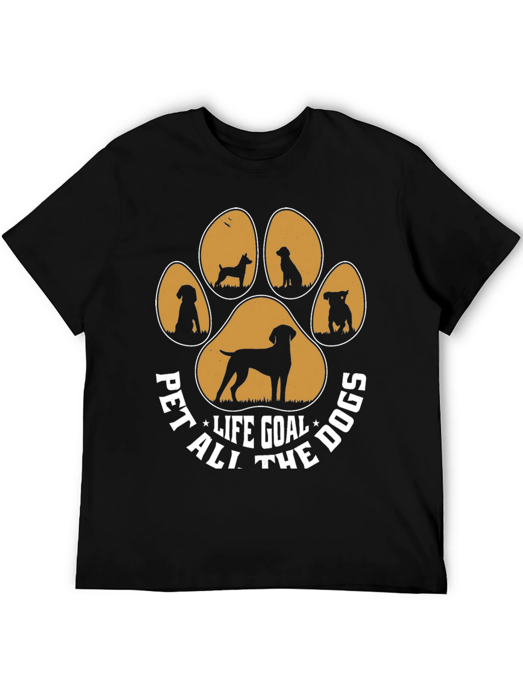 Pet All The Dogs Graphic Tee