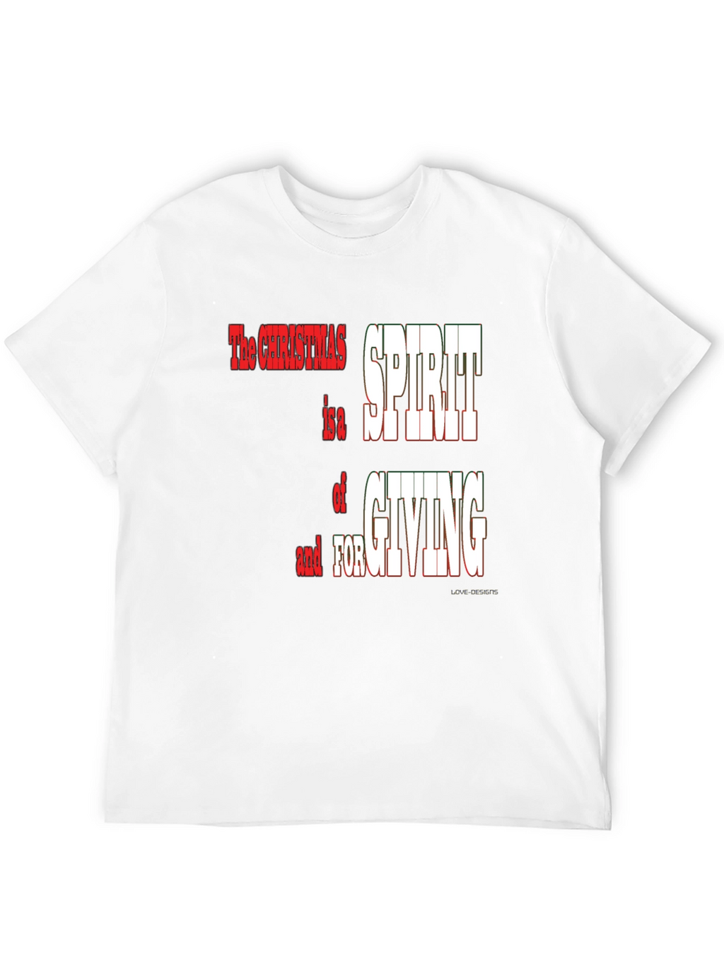 Christmas Spirit T-Shirt Giving and Forgiving
