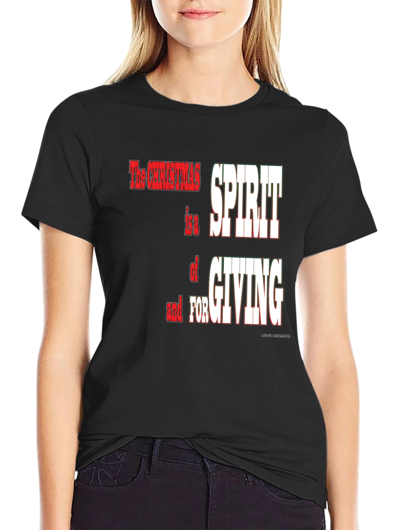Christmas Spirit T-Shirt Giving and Forgiving