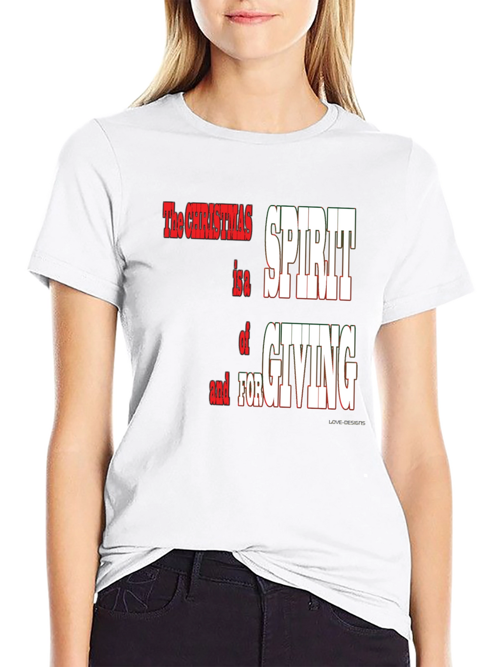 Christmas Spirit T-Shirt Giving and Forgiving