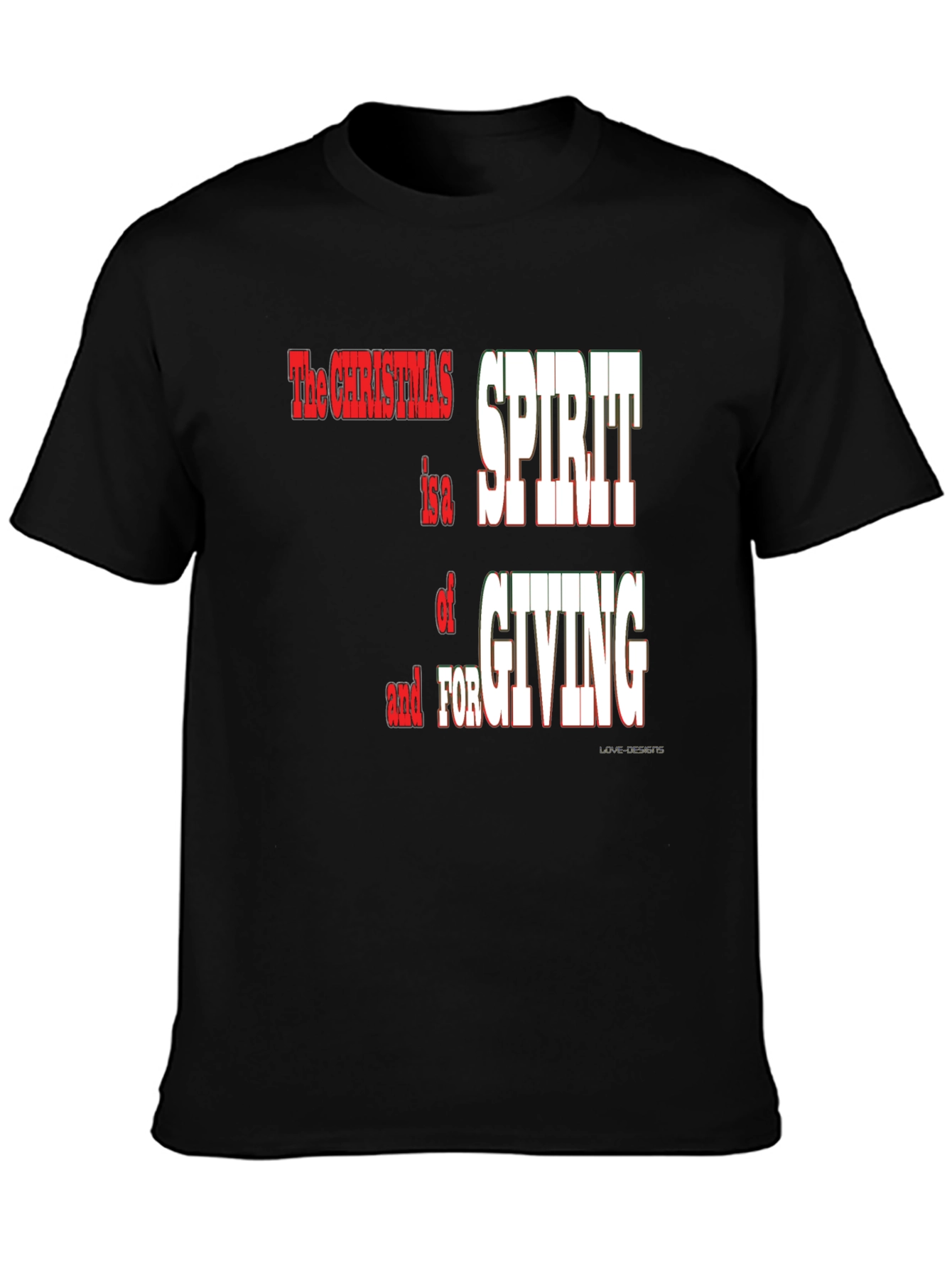 Christmas Spirit T-Shirt Giving and Forgiving