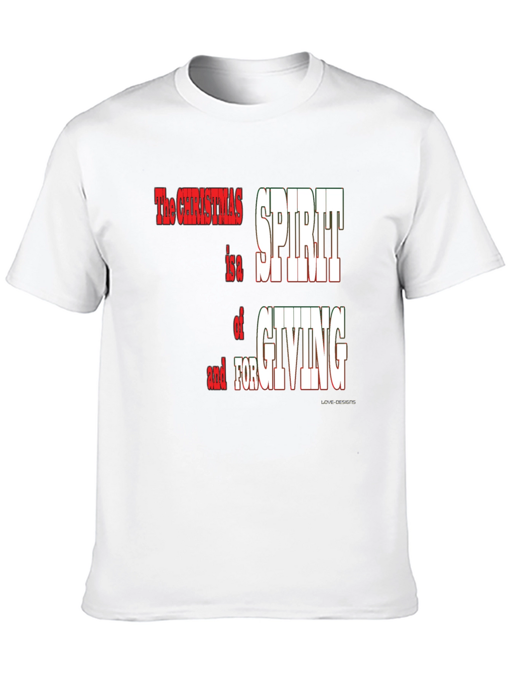 Christmas Spirit T-Shirt Giving and Forgiving