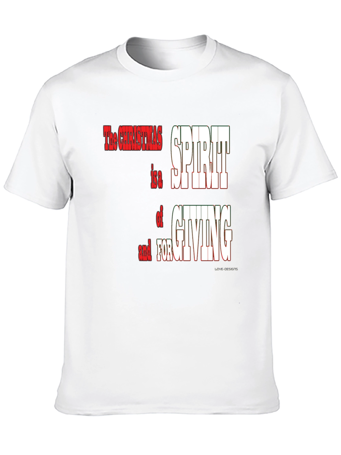 Christmas Spirit T-Shirt Giving and Forgiving
