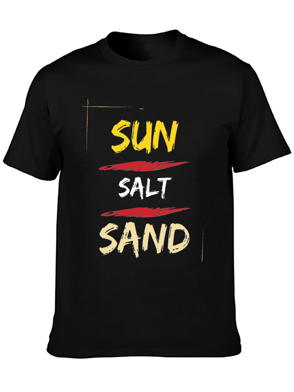 Sun Salt Sand Graphic Tee - Summer Vacation Ready