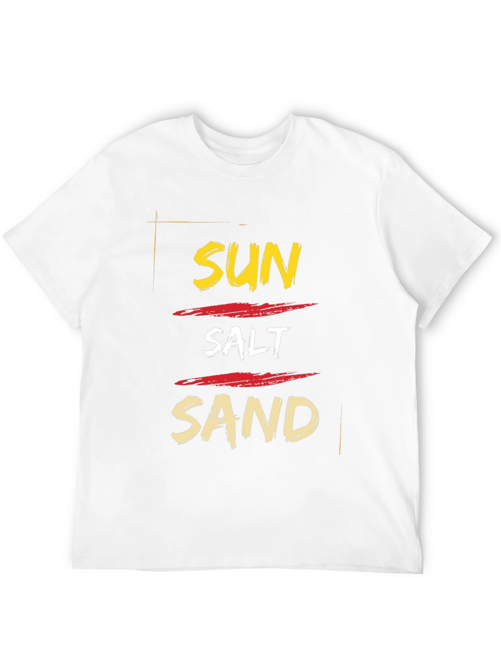 Sun Salt Sand Graphic Tee - Summer Vacation Ready