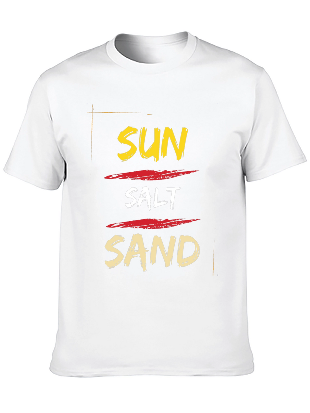 Sun Salt Sand Graphic Tee - Summer Vacation Ready