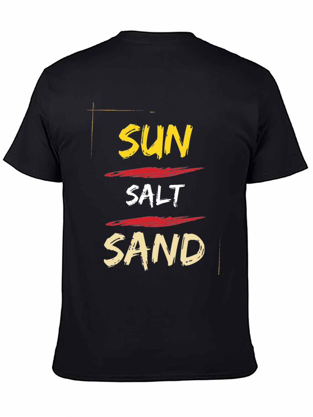 Sun Salt Sand Graphic Tee - Summer Vacation Ready